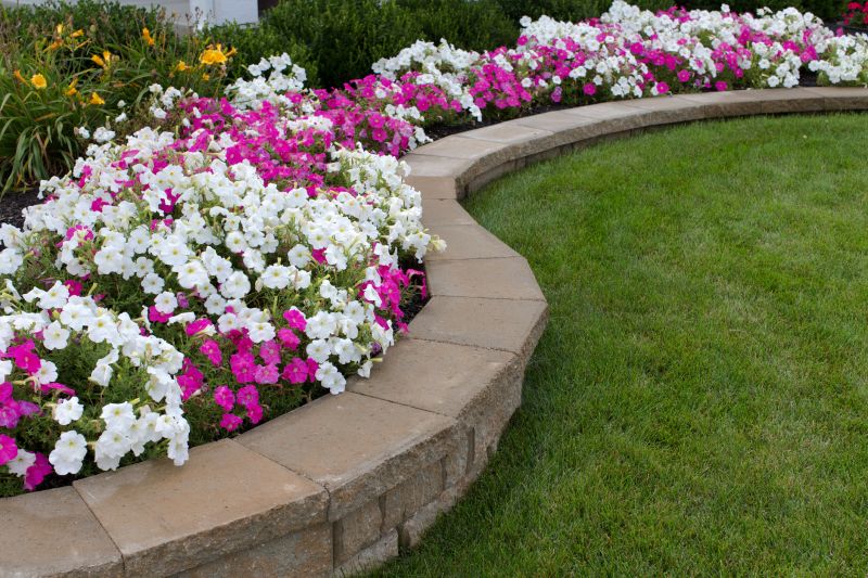 Stone Lawn Edging
